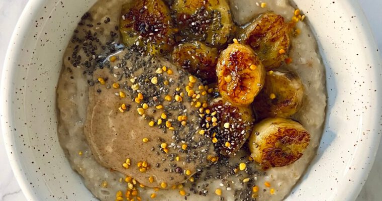 Caramelized Banana Oatmeal