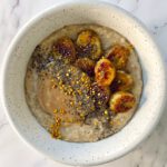 caramelized banana oatmeal