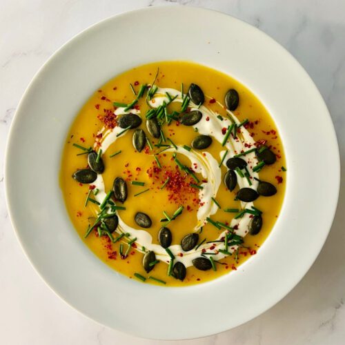 roasted butternut squash soup