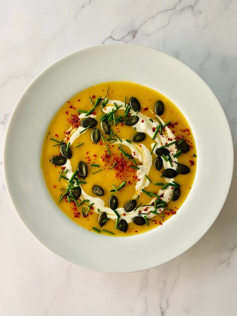 roasted butternut squash soup